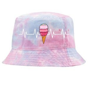 Ice Cream Lover Frozen Dessert Sweet Sorbet Cone Gelato Tie-Dyed Bucket Hat