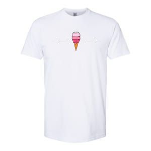 Ice Cream Lover Frozen Dessert Sweet Sorbet Cone Gelato Softstyle CVC T-Shirt