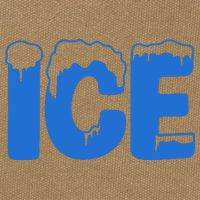 Ice Costume Logo Halloween Cotton Canvas Backpack