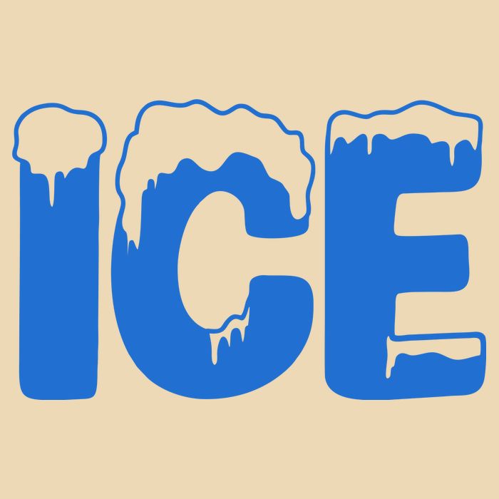 Ice Costume Logo Halloween Drawstring Bag