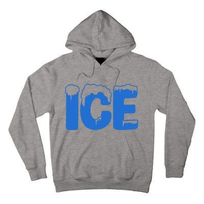 Ice Costume Logo Halloween Tall Hoodie