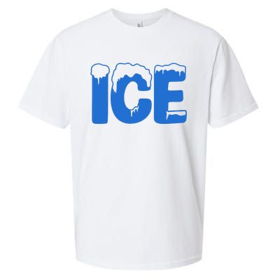 Ice Costume Logo Halloween Sueded Cloud Jersey T-Shirt