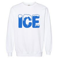 Ice Costume Logo Halloween Garment-Dyed Sweatshirt