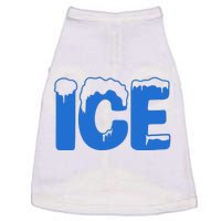 Ice Costume Logo Halloween Doggie Tank