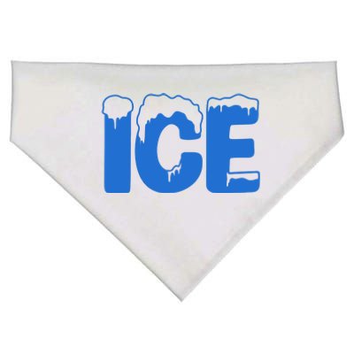 Ice Costume Logo Halloween USA-Made Doggie Bandana