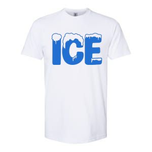 Ice Costume Logo Halloween Softstyle® CVC T-Shirt