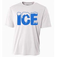 Ice Costume Logo Halloween Cooling Performance Crew T-Shirt