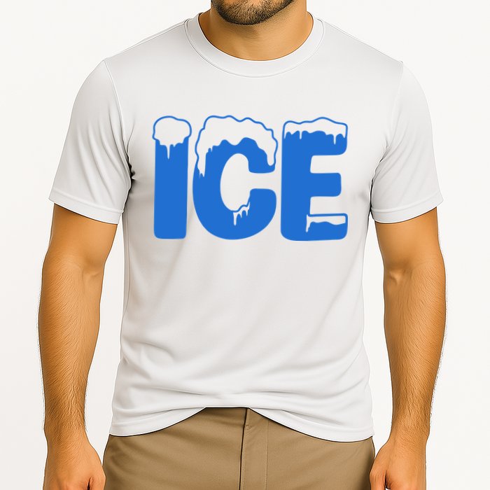 Ice Costume Logo Halloween Cooling Performance Crew T-Shirt