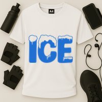 Ice Costume Logo Halloween Cooling Performance Crew T-Shirt