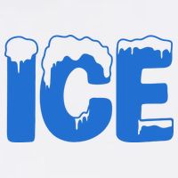Ice Costume Logo Halloween Apron