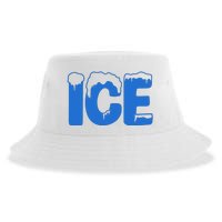 Ice Costume Logo Halloween Sustainable Bucket Hat