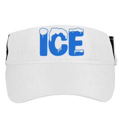 Ice Costume Logo Halloween Adult Drive Performance Visor