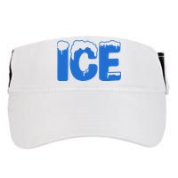Ice Costume Logo Halloween Adult Drive Performance Visor