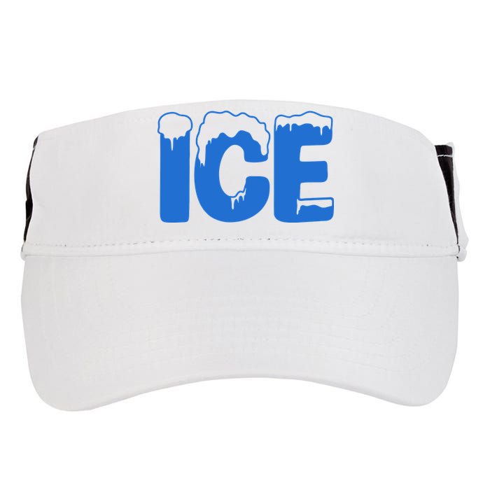 Ice Costume Logo Halloween Adult Drive Performance Visor