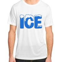 Ice Costume Logo Halloween Adult ChromaSoft Performance T-Shirt