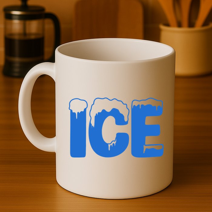 Ice Costume Logo Halloween Mug