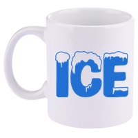 Ice Costume Logo Halloween 11oz C Handle Ceramic Mug