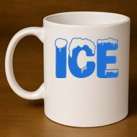 Ice Costume Logo Halloween 11oz C Handle Ceramic Mug