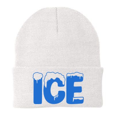 Ice Costume Logo Halloween Knit Cap Winter Beanie