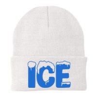 Ice Costume Logo Halloween Knit Cap Winter Beanie