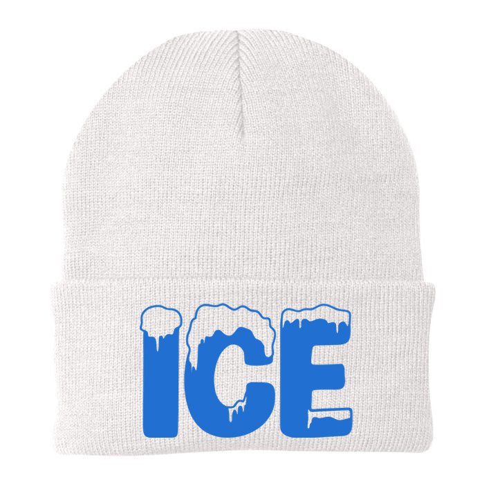 Ice Costume Logo Halloween Knit Cap Winter Beanie