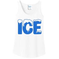 Ice Costume Logo Halloween Ladies Essential Tank