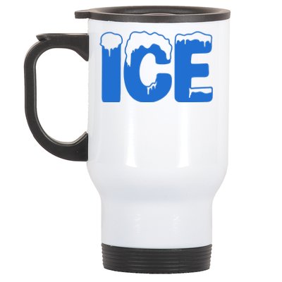 Ice Costume Logo Halloween Stainless Steel Travel Mug