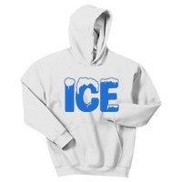 Ice Costume Logo Halloween Kids Hoodie