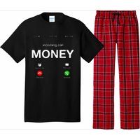 Incoming Call Money Is Calling Illustration Graphic Designs Pajama Set