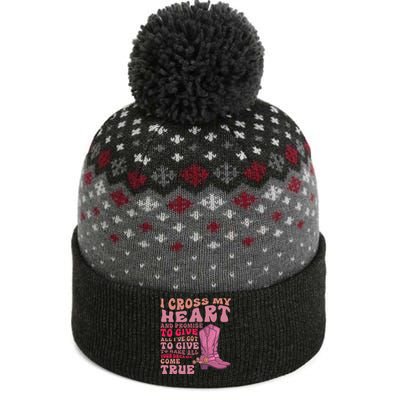 I Cross My Heart And Promise Apparel The Baniff Cuffed Pom Beanie