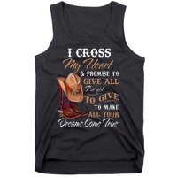 I Cross My Heart Promise To Give All Cowboy Cowgirl Tank Top