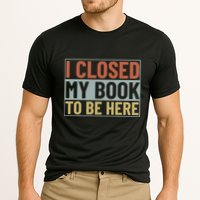 I Closed My Book To Be Here Reading Fan Performance Shirt