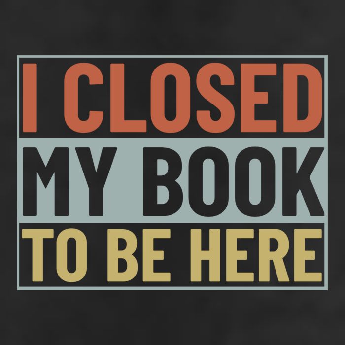 I Closed My Book To Be Here Reading Fan Microfiber Hand Towel