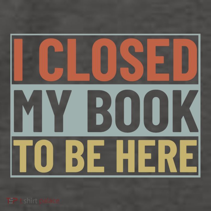 I Closed My Book To Be Here Reading Fan Vector Backpack