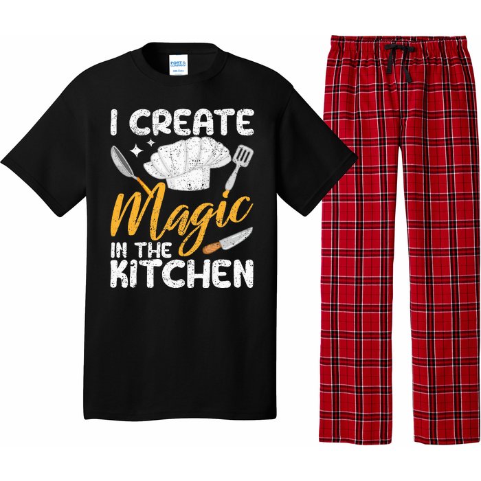 I Create Magic In The Kitchen Funny Cooking Foodie Chef Cook Pajama Set