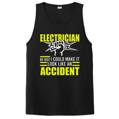 I Could Make It Look Like An Accident Electrician PosiCharge Competitor Tank