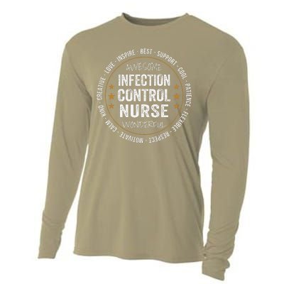 Infection Control Nurse Gifts Appreciation Funny Cooling Performance Long Sleeve Crew