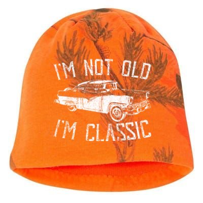 Im Classic Not Old Muscle Car Vintage Kati - Camo Knit Beanie