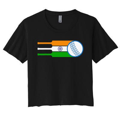 India Cricket National Fans Team Jersey Gift Indian Women's Crop Top Tee