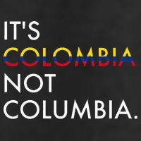 It's Colombia Not Columbia Colombian 25L Jumbo Tote
