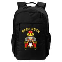 Inappropriate Christmas Nutcracker Deez Nuts Daily Commute Backpack