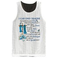 I Can Only Imagine Surrounded By Your Glory Heaven Mesh Reversible Basketball Jersey Tank