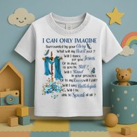I Can Only Imagine Surrounded By Your Glory Heaven Toddler T-Shirt