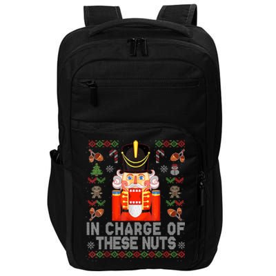 In Charge Of These Nuts! Nutcracker Christmas Ballet Impact Tech Backpack