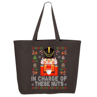 In Charge Of These Nuts! Nutcracker Christmas Ballet 25L Jumbo Tote