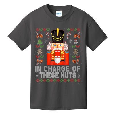 In Charge Of These Nuts! Nutcracker Christmas Ballet Kids T-Shirt