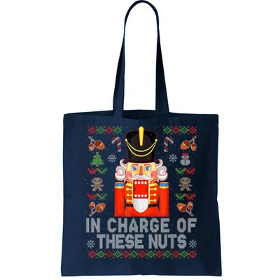 In Charge Of These Nuts! Nutcracker Christmas Ballet Tote Bag