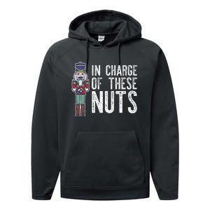 In Charge Of These Nuts! Nutcracker Christmas Ballet Meme Performance Fleece Hoodie