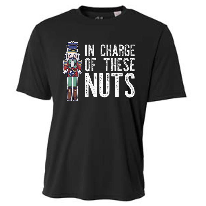 In Charge Of These Nuts! Nutcracker Christmas Ballet Meme Cooling Performance Crew T-Shirt