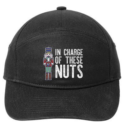 In Charge Of These Nuts! Nutcracker Christmas Ballet Meme 7-Panel Snapback Hat
